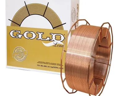 фото Сварочная проволока1.2 GOLD G3Si1 (аналог СВ08Г2С/СВ08ГС)