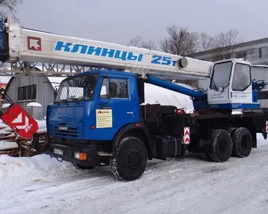 фото Аренда 25 тонного крана