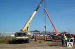 фото Установка световых опор