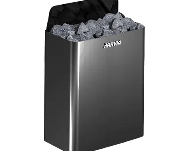 фото Печь для сауны Harvia Wall SW 60 E Black (черная сталь, без пульта)