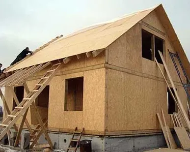 фото Строительство каркасных дач