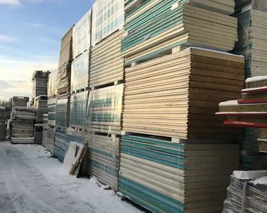 фото Сэндвич панели б/у ПИР,PIR,пенополиизоцианурат ,100мм
