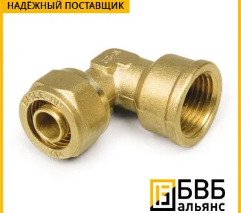 фото Угол (труба-внутренняя резьба) EF15-1/2