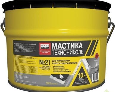 фото Мастика кровельная (Техномаст) № 21, 10 кг