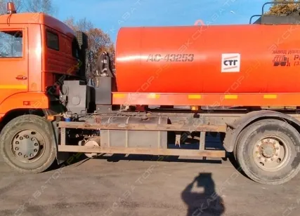 Фото №0 Аренда гудронатора (автогудронатора) Регион 45 АС 43253, Москва