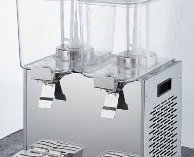 фото Сокоохладитель Hurakan HKN-LSJ18X2, емкость 2*18л. Сокоохладитель для предприятий общепита и торговли для хранения в охлажденном состоянии и последующей раздачи чая, соков, кофе и прохладительных напитков.