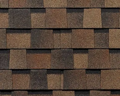 фото Ламинированная многослойная черепица Docke DRAGON LUX, Трюфель