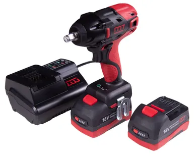 фото Гайковерт аккумуляторный ударный 1/2 quot;, 813 Нм, 18 В, 4 предмета, кейс MIGHTY SEVEN DW-401A