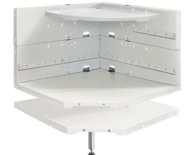 фото Угловой модуль для рабочего стола КОМПЛЕКС 2.1 КОНЕР