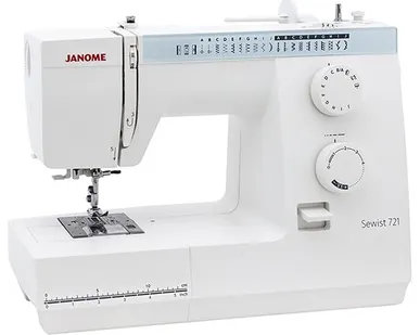 фото Швейная машина Janome Sewist 721, белый