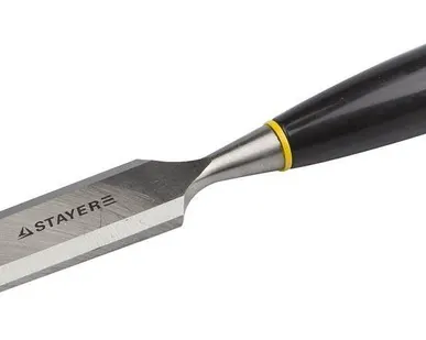 фото Стамеска &quot;ЕВРО&quot; плоская с пластмассовой ручкой, 32мм, STAYER 1820-32