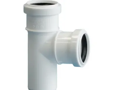 фото Тройник бесшумный ПП 50 (87°) Политэк