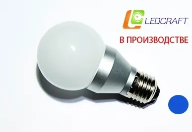 фото Светодиодная лампа LC-ST-E27-7-B Синий