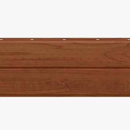 Фото №0 Сайдинг Потолочно-фасадная панель «Софит» перфорированный покрытие Cветлое дерево Россия, 0.45-0.5 мм