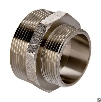 Фото №0 Ниппельные соединения 15 - 500мм полиэтиленовые стальные чугунные пластик