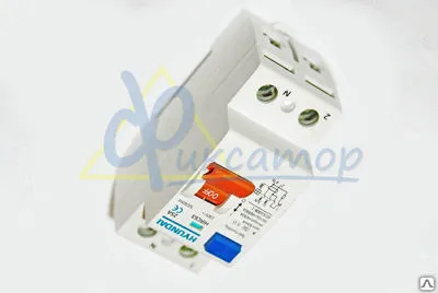 Фото №0 Выключатель узо, HIRC63 4PG7S0000C 00025F, 300mA, 25А, компания HYUNDAI