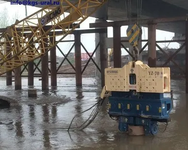 фото Гидравлические вибропогружатели Yongan серии YZ-70