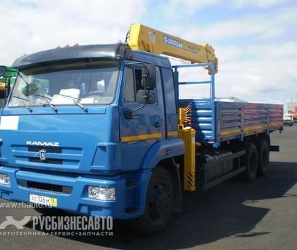 Фото №0 КМУ Камаз 65117-3070-23 + Soosan 736.