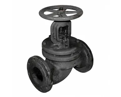 фото Вентиль запорный (клапан) чугунный проходной 15ч14п