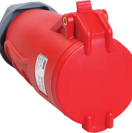 Фото №0 Розетка переносная силовая 32A, 3P+E, 380V, IP44 (CEW 332 C6) 2CMA102040R1000 ABB