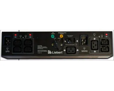 фото Liebert 2U MicroPod External maintenance Bypass for UPS  PSI/PSI-XR 2200VA and PSI/GXT3/4 for 3kVA, 19" Rackmount