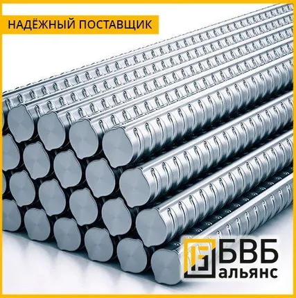 Фото №0 Арматура стальная А3 А500С 16 мм ГОСТ Р 52544‑06 рифленая