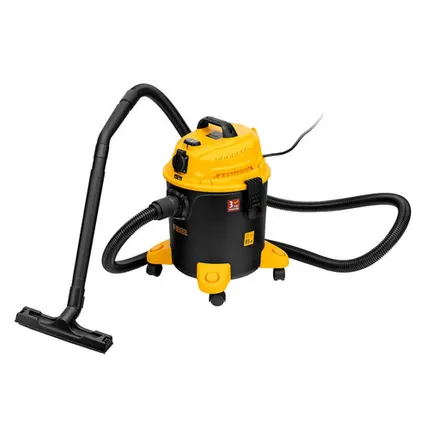Фото №0 Пылесос строительный LVC20 1400Вт бак20л шланг3м розетка с автосинхр. Denzel