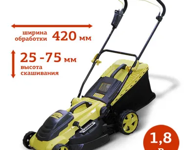 фото Аренда электрической газонокосилки Champion EM4118