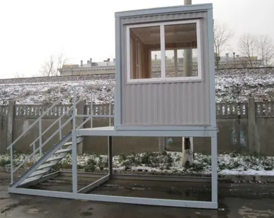 фото Пост охраны 2х2х2,5 м (стандарт)