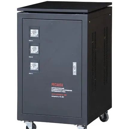 Фото №0 Стабилизатор трехфазный АСН- 45 000/3