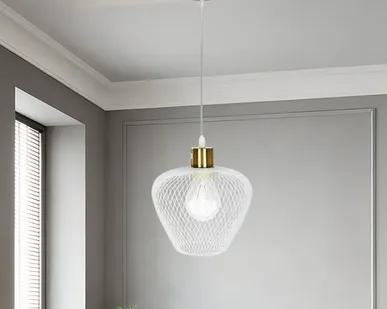 фото Светильник подвесной Brilliant light XA3267-1 Е27, белый