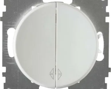 фото Механизм переключателя 2-кл. СП Florence бел. 1E31601300 OneKeyElectro 2172777