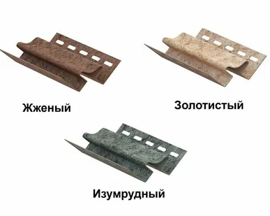 фото Угол внутренний Ю-Пласт Стоун хаус камень 3050х34 мм