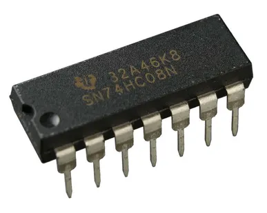 фото Микросхема логики SN74HC08N / 4×2-AND