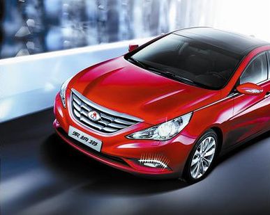 фото Дневные ходовые огни Hyundai Sonata 2010-