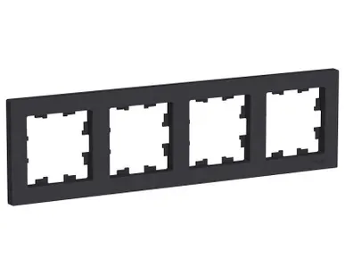 фото Рамка 4-м AtlasDesign универс. карбон SE ATN001004