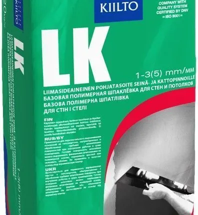 Фото №0 Базовая полимерная шпатлевка Kiilto LK