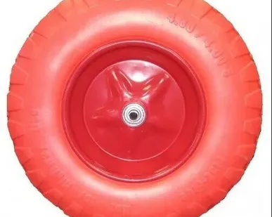 фото Колесо для тачки полиуретановое 4.00-8мм 12мм