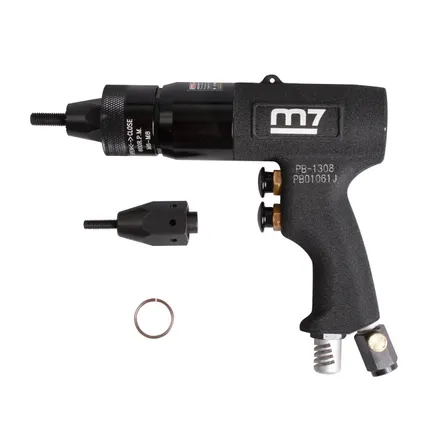 Фото №8 Заклепочник М6 - М8, для резьбовых заклепок, пневматический MIGHTY SEVEN PB-1308