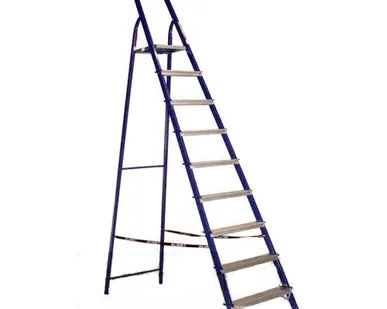 фото Стремянка, 9 ступени, стальная //Россия
