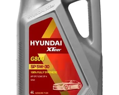 фото Моторное масло HYUNDAI XTEER 1041002 5W-30 синтетическое 4 л