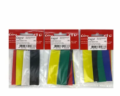 фото Набор термоусадочных трубок 7 цветов по 10см. RIPO Plus 16.0 / 8.0 (1 упк.)