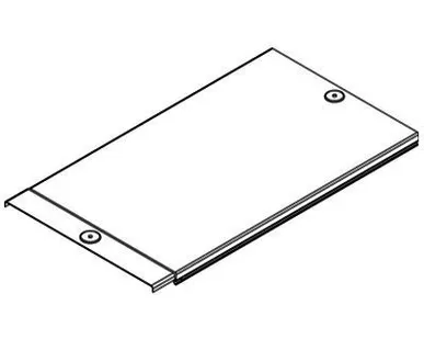 фото Крышка на лоток с заземлением осн. 100мм DKC 35522