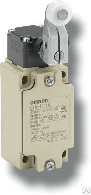 Фото №0 Концевые выключатели Omron  серии D4B в прочном металлическом корпусе
