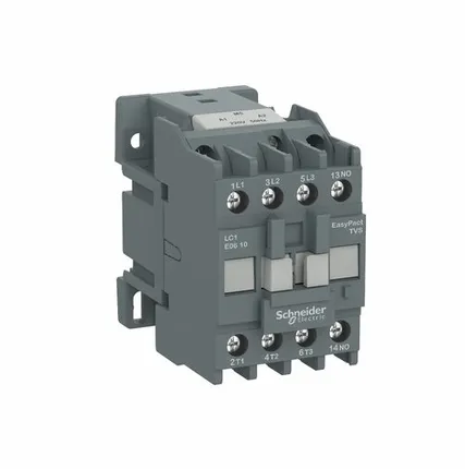 Фото №0 Контактор 3-х полюсный 25A 220B AC 1НО Schneider Electric, LC1E2510M5