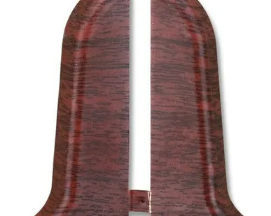 фото Заглушка для плинтуса правая, махагон