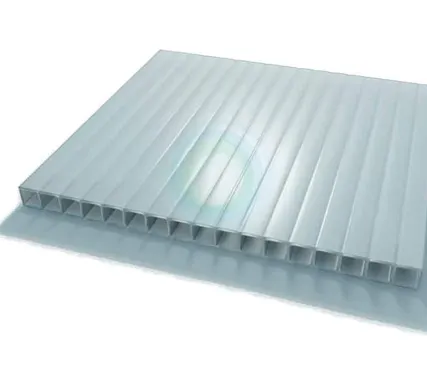 Фото №0 Сотовый поликарбонат AGROLUX Серебро 10 мм (2,1*6 м)