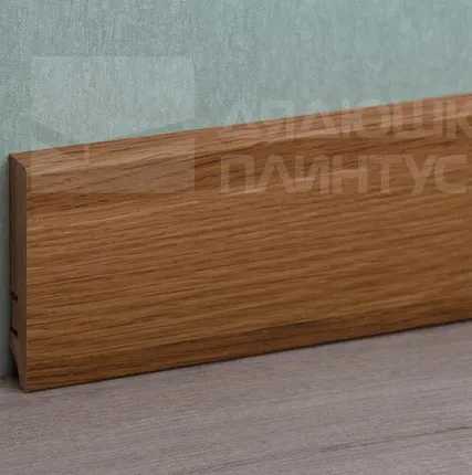 Фото №0 Волшебная Палочка Гарден Плинтус МДФ Волшебная палочка. Гарден .206 Дуб коричневый