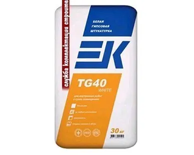 фото Штукатурная смесь ЕК TG40 white /5 кг