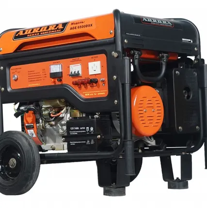 Фото №0 Бензогенератор Aurora AGE 6500 DSX